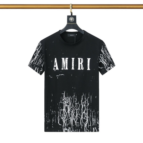 Amiri T-Shirts Short Sleeved For Men #1192360 $25.00 USD, Wholesale Replica Amiri T-Shirts