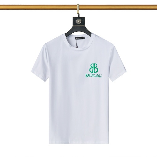 Balenciaga T-Shirts Short Sleeved For Men #1192374 $25.00 USD, Wholesale Replica Balenciaga T-Shirts