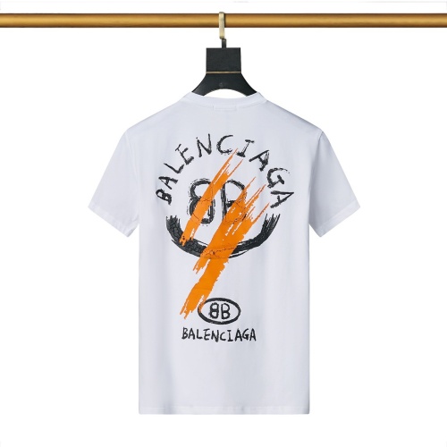 Balenciaga T-Shirts Short Sleeved For Men #1192377 $25.00 USD, Wholesale Replica Balenciaga T-Shirts