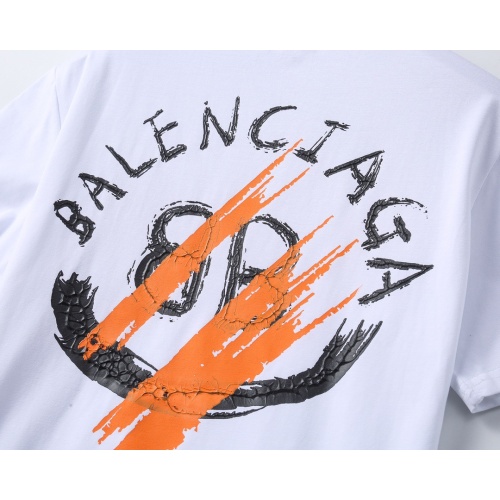 Replica Balenciaga T-Shirts Short Sleeved For Men #1192377 $25.00 USD for Wholesale