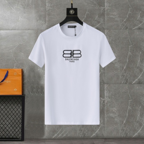 Balenciaga T-Shirts Short Sleeved For Men #1192382 $25.00 USD, Wholesale Replica Balenciaga T-Shirts