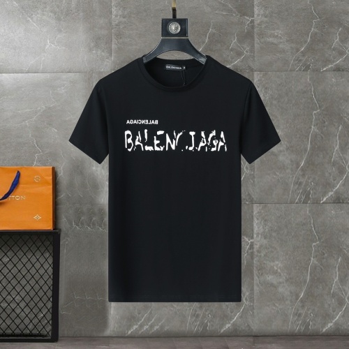 Balenciaga T-Shirts Short Sleeved For Men #1192385 $25.00 USD, Wholesale Replica Balenciaga T-Shirts