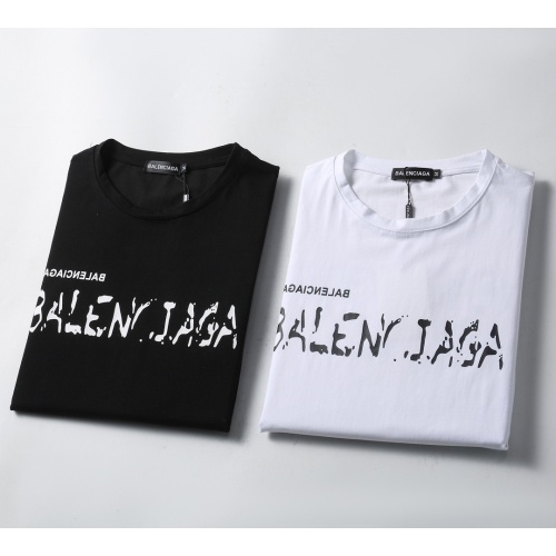 Replica Balenciaga T-Shirts Short Sleeved For Men #1192385 $25.00 USD for Wholesale