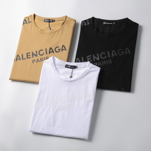 Replica Balenciaga T-Shirts Short Sleeved For Men #1192388 $25.00 USD for Wholesale