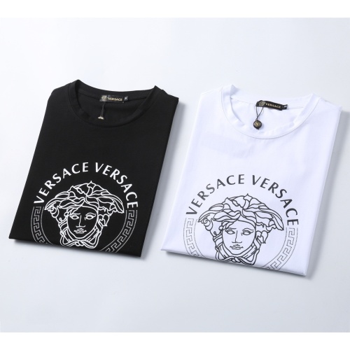Replica Versace T-Shirts Short Sleeved For Men #1192406 $25.00 USD for Wholesale