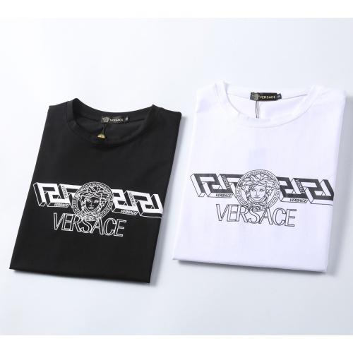 Replica Versace T-Shirts Short Sleeved For Men #1192409 $25.00 USD for Wholesale