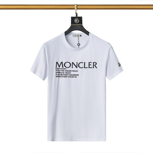 Moncler T-Shirts Short Sleeved For Men #1192437 $25.00 USD, Wholesale Replica Moncler T-Shirts