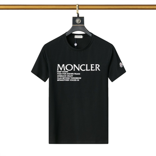 Moncler T-Shirts Short Sleeved For Men #1192438 $25.00 USD, Wholesale Replica Moncler T-Shirts