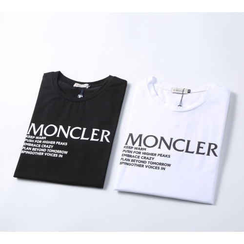 Replica Moncler T-Shirts Short Sleeved For Men #1192438 $25.00 USD for Wholesale