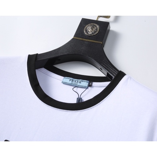 Replica Prada T-Shirts Short Sleeved For Men #1192444 $25.00 USD for Wholesale