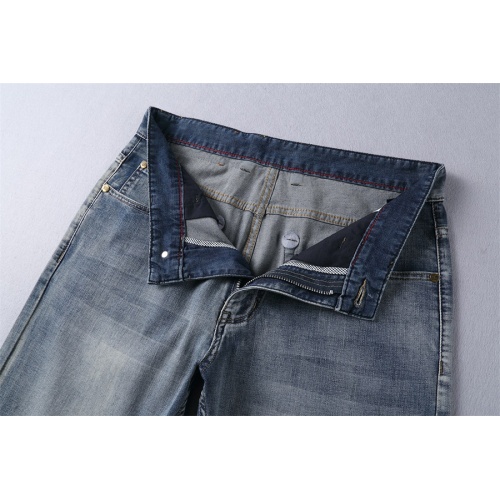 Replica Burberry Jeans For Men #1192466 $42.00 USD for Wholesale