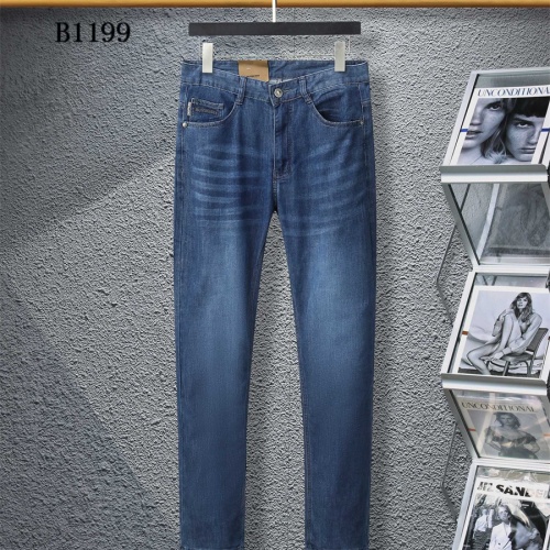 Replica Burberry Jeans For Men #1192468 $42.00 USD for Wholesale