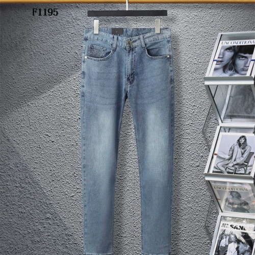Replica Fendi Jeans For Men #1192512 $42.00 USD for Wholesale