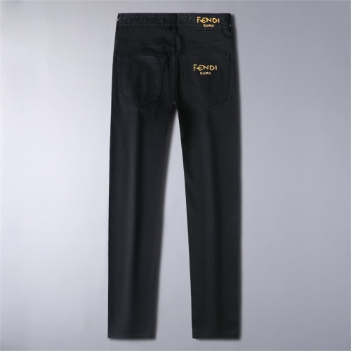 Replica Fendi Jeans For Men #1192517 $42.00 USD for Wholesale