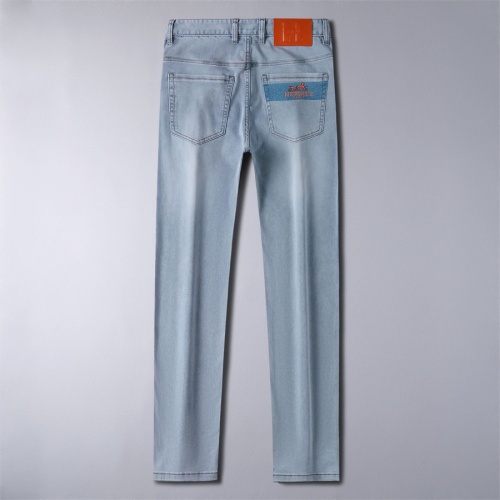 Replica Hermes Jeans For Men #1192524 $42.00 USD for Wholesale