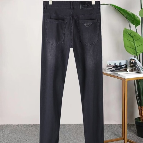 Replica Prada Jeans For Men #1192551 $42.00 USD for Wholesale