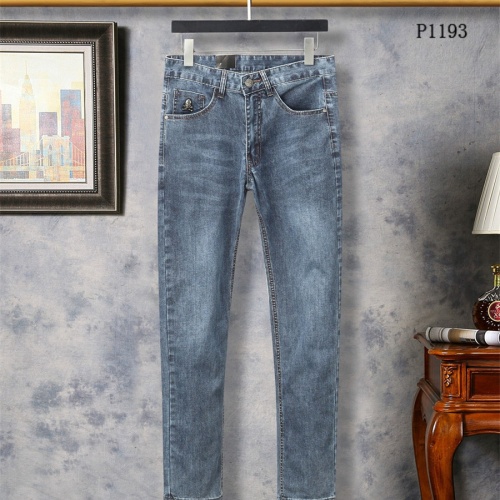 Replica Philipp Plein PP Jeans For Men #1192562 $42.00 USD for Wholesale