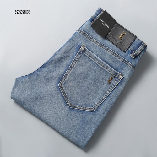 Yves Saint Laurent YSL Jeans For Men #1192574 $42.00 USD, Wholesale Replica Yves Saint Laurent YSL Jeans