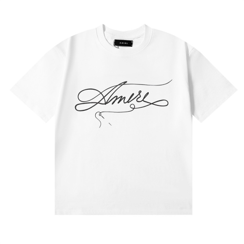 Amiri T-Shirts Short Sleeved For Unisex #1192618 $29.00 USD, Wholesale Replica Amiri T-Shirts
