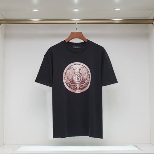 Dolce &amp; Gabbana D&amp;G T-Shirts Short Sleeved For Unisex #1192623 $32.00 USD, Wholesale Replica Dolce &amp; Gabbana D&amp;G T-Shirts
