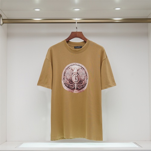 Dolce &amp; Gabbana D&amp;G T-Shirts Short Sleeved For Unisex #1192624 $32.00 USD, Wholesale Replica Dolce &amp; Gabbana D&amp;G T-Shirts