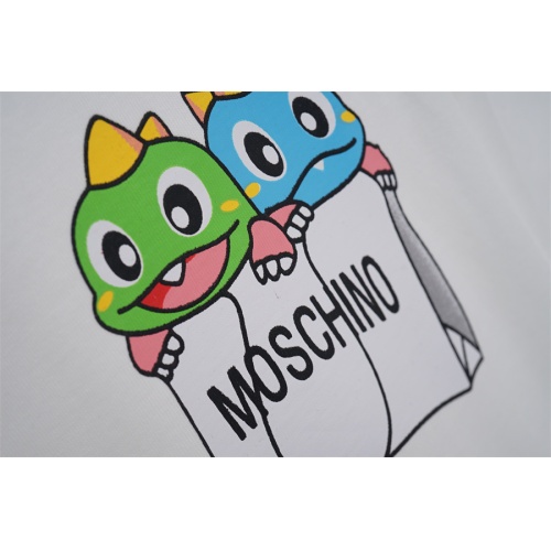 Replica Moschino T-Shirts Short Sleeved For Unisex #1192638 $32.00 USD for Wholesale