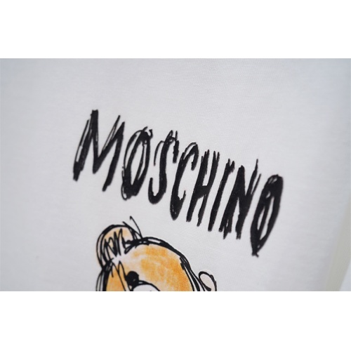 Replica Moschino T-Shirts Short Sleeved For Unisex #1192641 $32.00 USD for Wholesale
