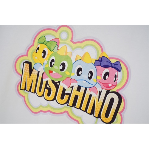 Replica Moschino T-Shirts Short Sleeved For Unisex #1192644 $32.00 USD for Wholesale