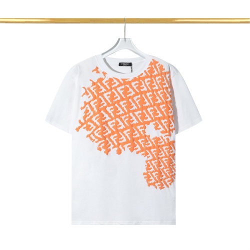 Fendi T-Shirts Short Sleeved For Men #1192666 $34.00 USD, Wholesale Replica Fendi T-Shirts
