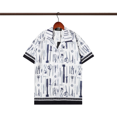 Fendi Shirts Short Sleeved For Men #1192668 $29.00 USD, Wholesale Replica Fendi Shirts