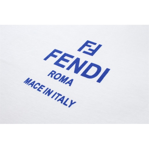 Replica Fendi T-Shirts Short Sleeved For Unisex #1192717 $45.00 USD for Wholesale