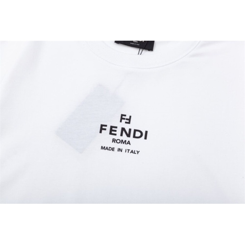 Replica Fendi T-Shirts Short Sleeved For Unisex #1192721 $42.00 USD for Wholesale