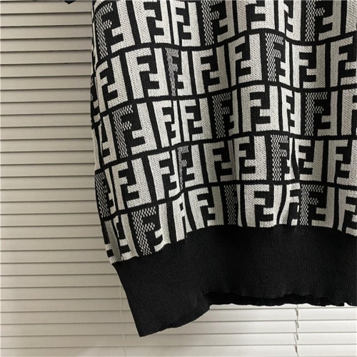 Replica Fendi T-Shirts Short Sleeved For Men #1192724 $45.00 USD for Wholesale