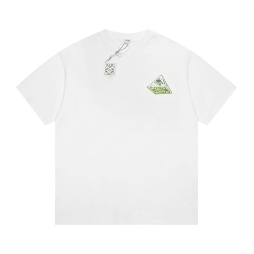 Replica LOEWE T-Shirts Short Sleeved For Unisex #1192741 $42.00 USD for Wholesale