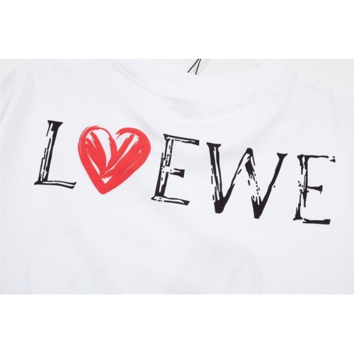 Replica LOEWE T-Shirts Short Sleeved For Unisex #1192747 $42.00 USD for Wholesale