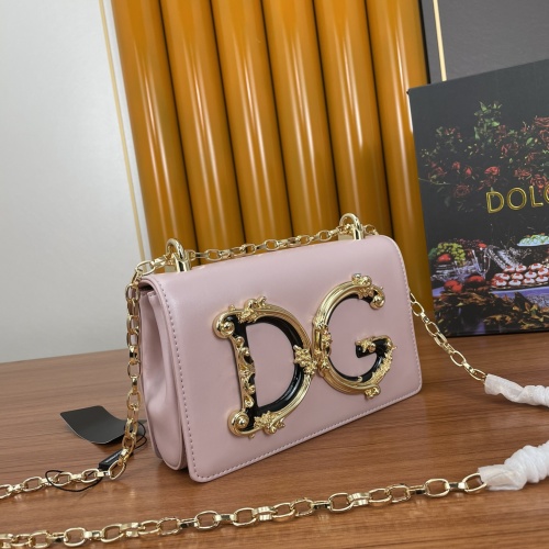 Replica Dolce & Gabbana D&G AAA Quality Messenger Bags For Women #1192755 $162.00 USD for Wholesale