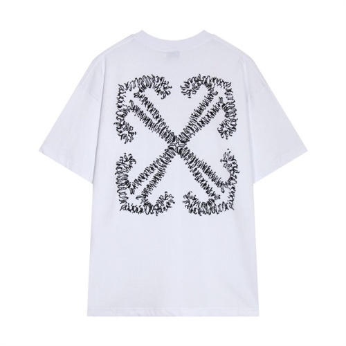 Off-White T-Shirts Short Sleeved For Unisex #1192776 $45.00 USD, Wholesale Replica Off-White T-Shirts