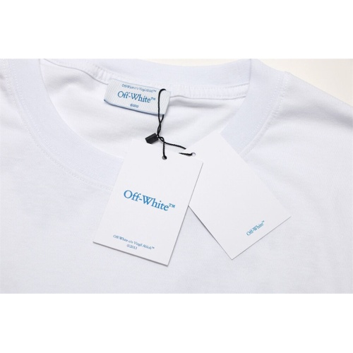 Replica Off-White T-Shirts Short Sleeved For Unisex #1192776 $45.00 USD for Wholesale