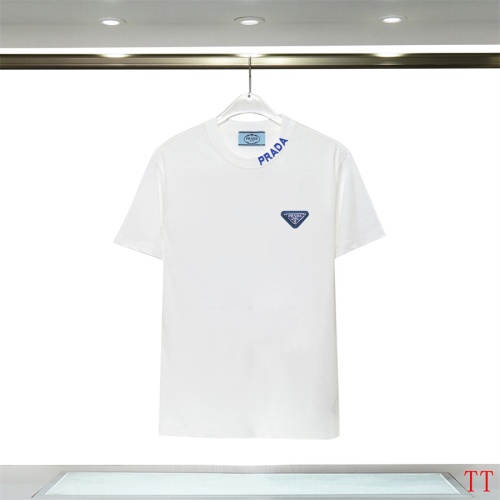 Prada T-Shirts Short Sleeved For Unisex #1192986 $32.00 USD, Wholesale Replica Prada T-Shirts