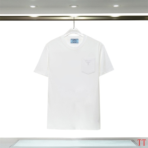 Prada T-Shirts Short Sleeved For Unisex #1192988 $32.00 USD, Wholesale Replica Prada T-Shirts