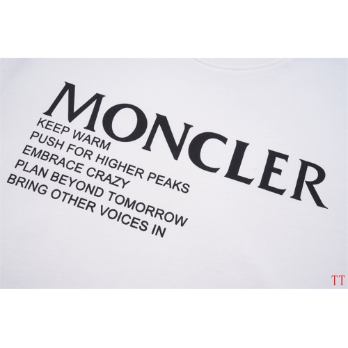 Replica Moncler T-Shirts Short Sleeved For Unisex #1193060 $32.00 USD for Wholesale