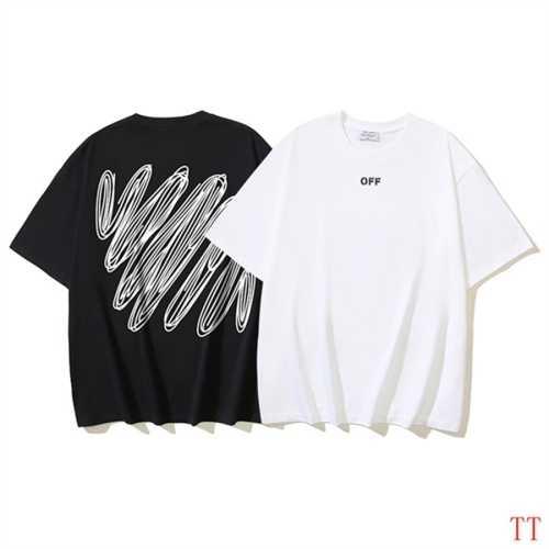 Replica Off-White T-Shirts Short Sleeved For Unisex #1193072 $29.00 USD for Wholesale