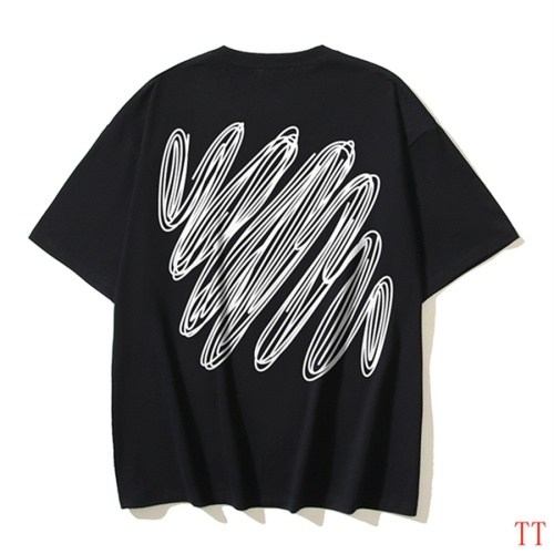 Off-White T-Shirts Short Sleeved For Unisex #1193073 $29.00 USD, Wholesale Replica Off-White T-Shirts