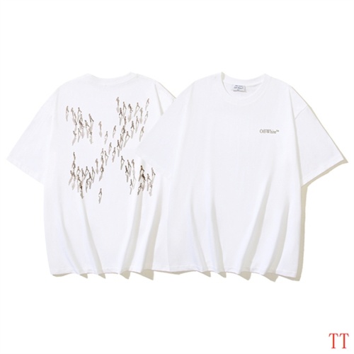 Replica Off-White T-Shirts Short Sleeved For Unisex #1193074 $29.00 USD for Wholesale