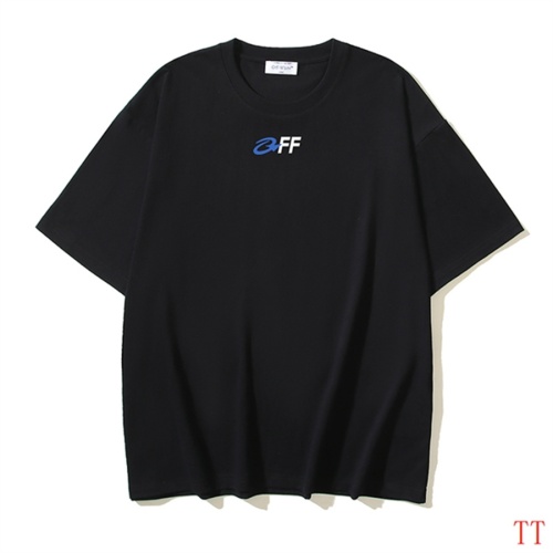 Replica Off-White T-Shirts Short Sleeved For Unisex #1193076 $29.00 USD for Wholesale