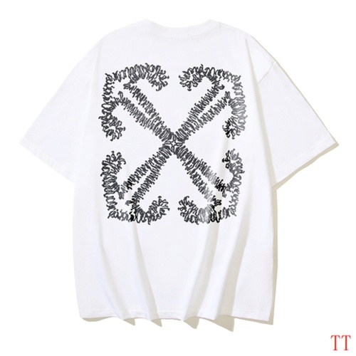 Off-White T-Shirts Short Sleeved For Unisex #1193079 $29.00 USD, Wholesale Replica Off-White T-Shirts