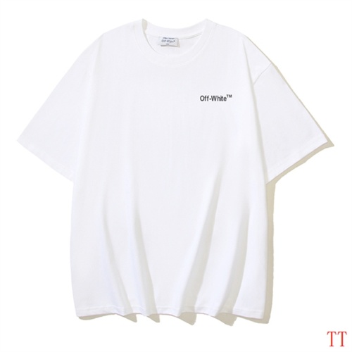 Replica Off-White T-Shirts Short Sleeved For Unisex #1193079 $29.00 USD for Wholesale