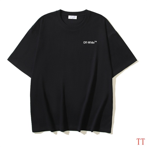 Replica Off-White T-Shirts Short Sleeved For Unisex #1193080 $29.00 USD for Wholesale