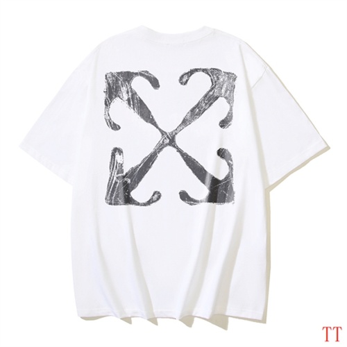 Off-White T-Shirts Short Sleeved For Unisex #1193081 $29.00 USD, Wholesale Replica Off-White T-Shirts