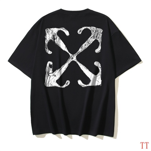 Off-White T-Shirts Short Sleeved For Unisex #1193083 $29.00 USD, Wholesale Replica Off-White T-Shirts